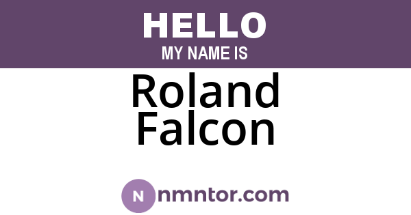 Roland Falcon