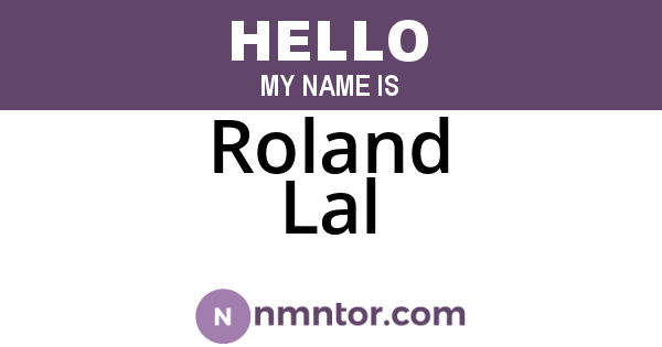 Roland Lal