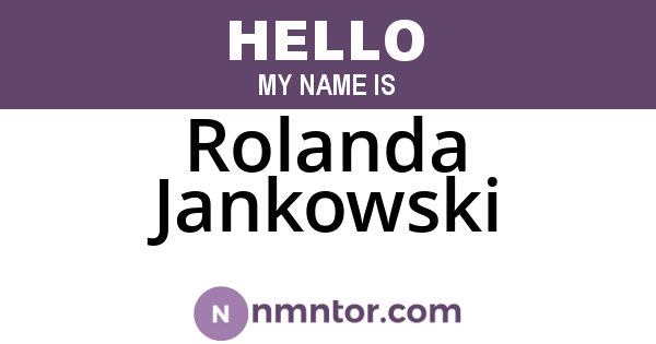 Rolanda Jankowski