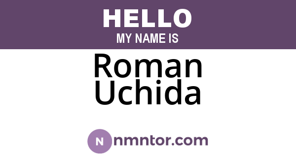 Roman Uchida