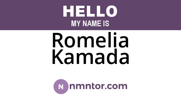 Romelia Kamada