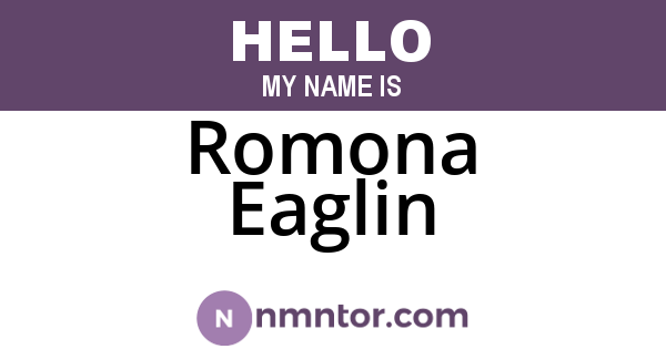 Romona Eaglin