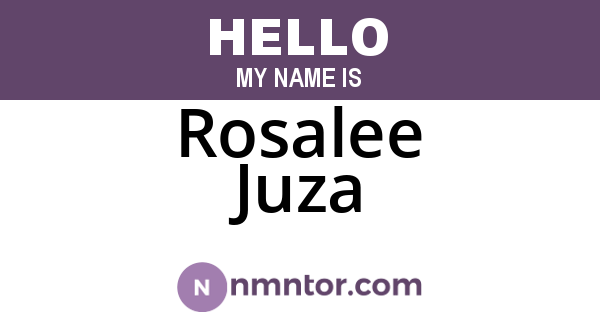 Rosalee Juza