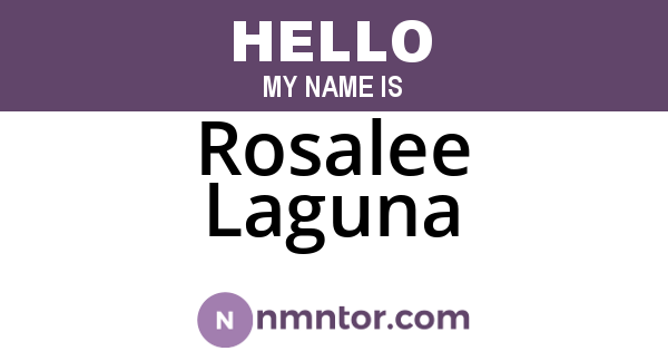 Rosalee Laguna