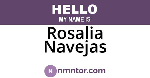 Rosalia Navejas