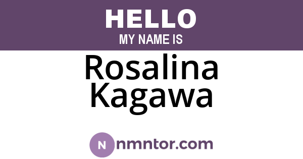 Rosalina Kagawa