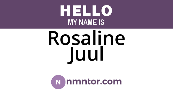 Rosaline Juul