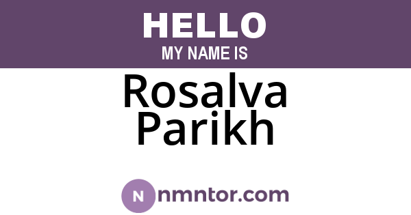 Rosalva Parikh