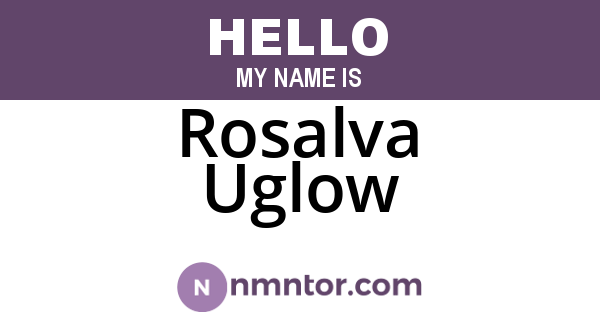 Rosalva Uglow