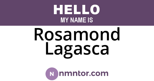 Rosamond Lagasca