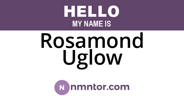 Rosamond Uglow