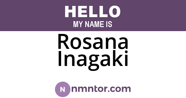 Rosana Inagaki