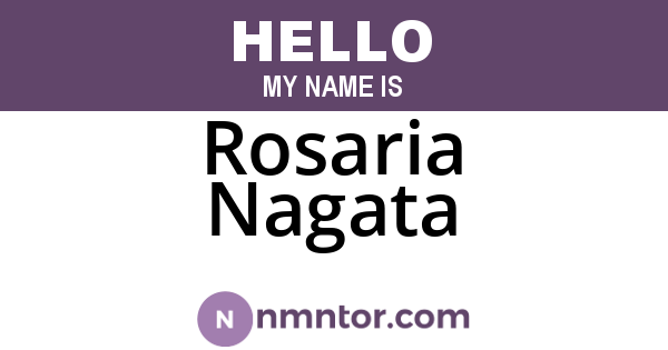 Rosaria Nagata