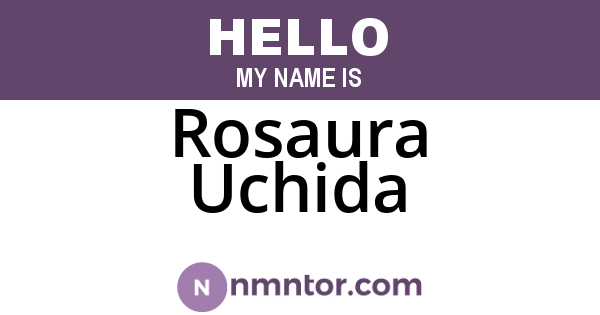 Rosaura Uchida