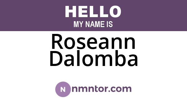 Roseann Dalomba