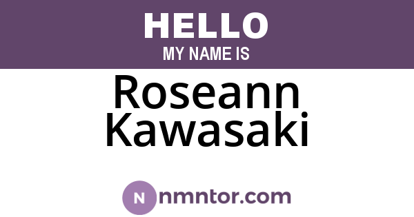 Roseann Kawasaki