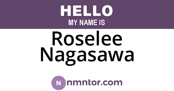Roselee Nagasawa