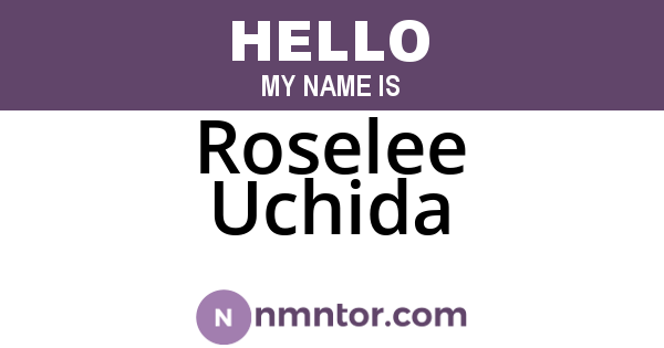 Roselee Uchida