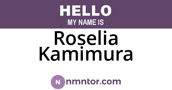 Roselia Kamimura