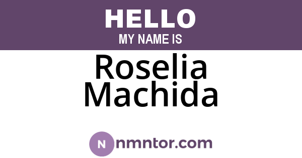Roselia Machida