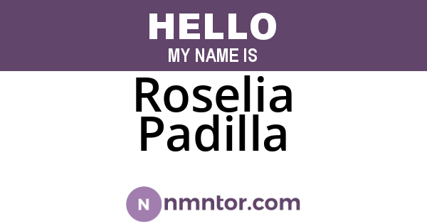Roselia Padilla