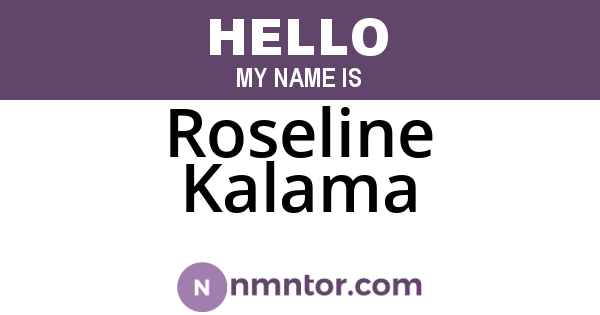 Roseline Kalama