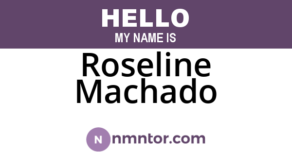 Roseline Machado