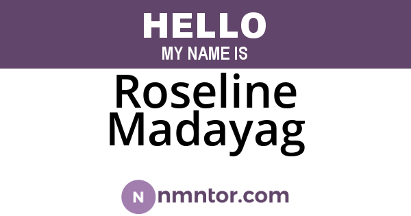 Roseline Madayag