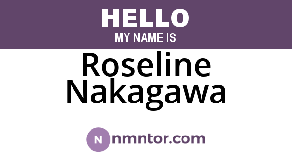 Roseline Nakagawa