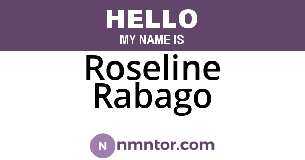 Roseline Rabago