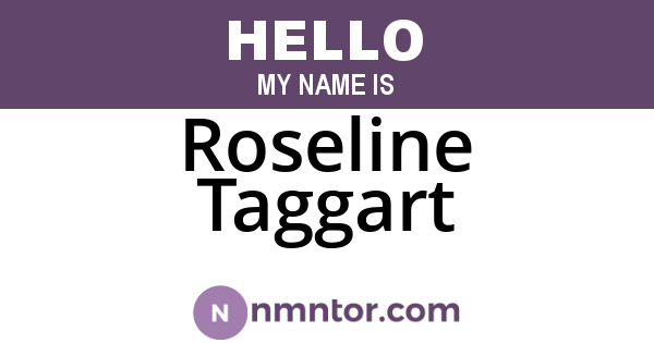 Roseline Taggart
