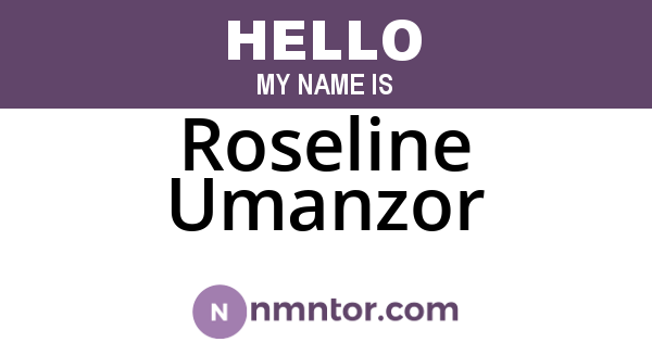 Roseline Umanzor