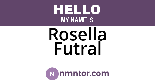 Rosella Futral