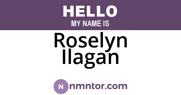 Roselyn Ilagan
