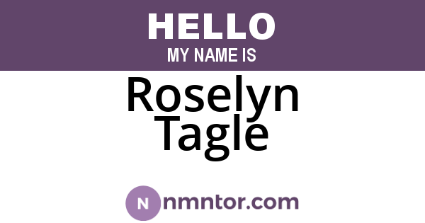 Roselyn Tagle