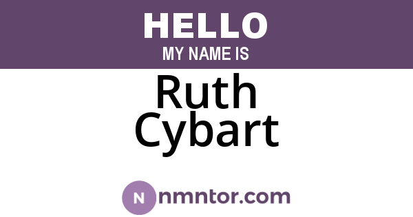 Ruth Cybart