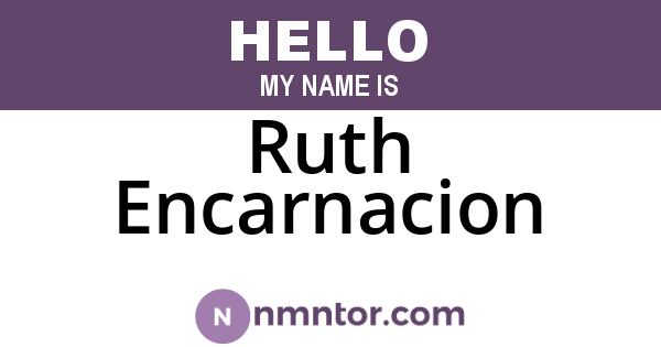 Ruth Encarnacion