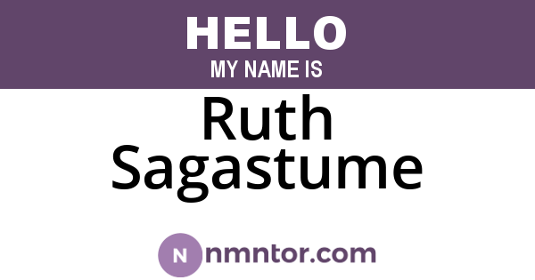 Ruth Sagastume