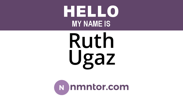 Ruth Ugaz
