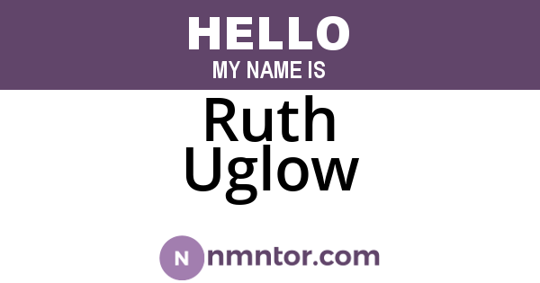 Ruth Uglow