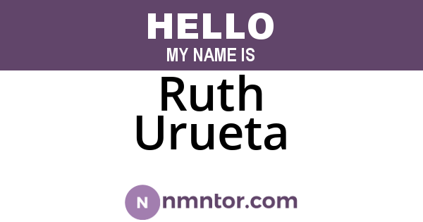Ruth Urueta