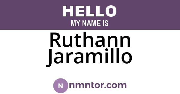 Ruthann Jaramillo