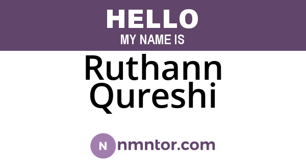 Ruthann Qureshi