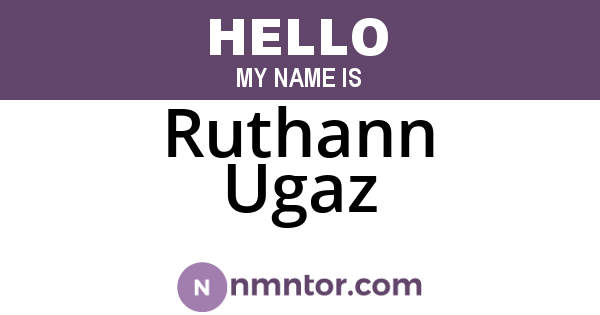 Ruthann Ugaz
