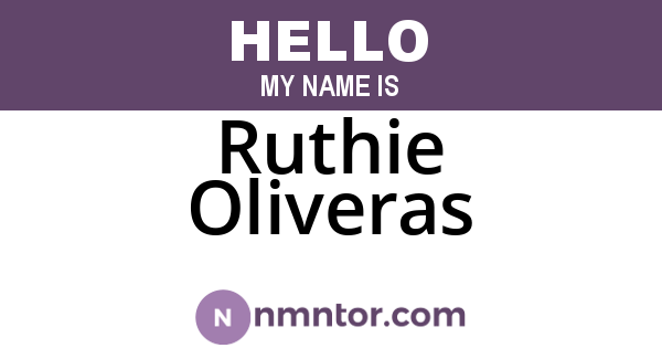 Ruthie Oliveras