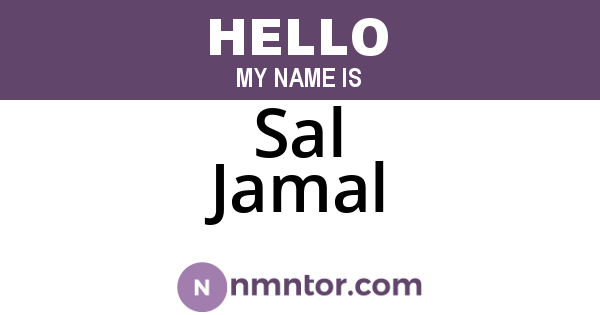 Sal Jamal