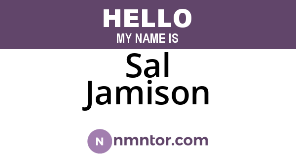 Sal Jamison