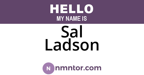 Sal Ladson