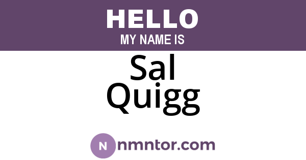 Sal Quigg