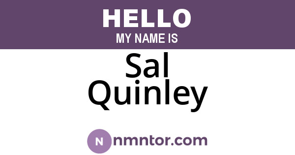 Sal Quinley